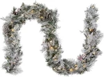 National Tree Pre-lit Artificial Christmas Garland, Green, Crestwood Spruce 9 Ft. Fixed Price $23.33.