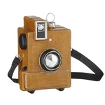 3.75" Glass Antique Camera Ornament By Raz 4220900. Fixed Price $15.74.