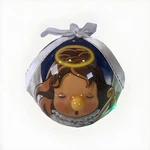 Angel Blinking Light Christmas Ornament Twinkling Treasures 3D W/ Box. Fixed Price $9.00.