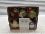 Set Of 6 2024 Target Wonderland Featherly Friends Ornament Winter Birds Nib Ws. Fixed Price $24.99.