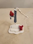 Kurt Adler Vintage Wooden Water Pump Ornament. Fixed Price $20.00.