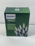 Philips Indoor/outdoor 100 Count Clear Mini Lights 20.6 Ft. Fixed Price $9.99.