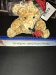 Flomo Friends Forever Christmas Brown Teddy Bear Hat Scarf. Fixed Price $8.00.