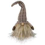 Northlight 12.5" Beige And Brown Sitting Christmas Gnome Figure. Fixed Price $12.49.