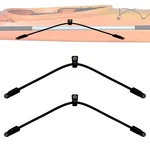 Pmsanzay 2 Pack Kayak Bungee Paddle Holder Clip Kee.... Fixed Price $15.76.