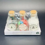 3 Count Target Bullseye Mini Collectible Bottles Christmas Decor 2022 - New. Fixed Price $14.36.