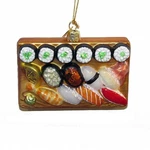 Noble Gems Sushi Platter Glass Christmas Tree Ornament NB1272 New. Fixed Price $19.98.