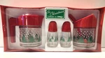 The Christmas Collection By Gemco 4 Piece Servingware Cream Sugar S&p New. Fixed Price $39.99.