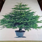 Ikea Vinter 2011 Christmas Tree Fabric Panel Life-size Wall Hanging Retired. Fixed Price $86.99.