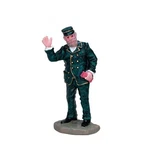 Lemax Christmas Village The Conductor - 72424 Black. Fixed Price $21.99.