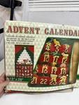 1991 Pockets Learning Advent Calendar Christmas Tree Holiday Complete Fabric Vtg. Fixed Price $44.99.