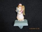 Midwest Of Cannon Falls Cast Iron Stocking Holder Snow Angel Christmas. Fixed Price $16.99.