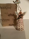 Jim Shore With Prayer All Things Are Possible Breast Cancer Ornament. Fixed Price $20.00.