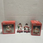 Vintage Sears Cast Iron Snowman Stocking Holder Lot Of 2 Christmas Nos Heavy. Fixed Price $27.96.