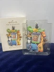 Hallmark Ornament 2006 Baby's First 1ST Christmas Photo Frame Zoo Animals. Fixed Price $46.00.