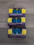 Light Keeper Pro Blue C7 Replacement Bulbs 120V 5W 60HZ 4-COUNT. 3PACKS G5. Fixed Price $14.99.