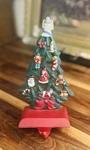 Midwest Of Cannon Falls Cast Iron Christmas Tree W/angel Stocking Holder/hanger. Fixed Price $29.00.