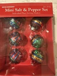 Boston Warehouse Individual Christmas Mini Salt & Pepper Shakers. Fixed Price $26.00.