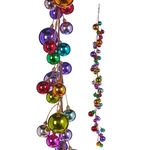 Raz Imports Garland, Multicolored Balls - 4' (G3416336). Fixed Price $45.00.
