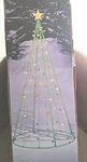 Light-up, Multi-colored Twinkle Christmas Tree, 105 Lights, 7 Feet Tall. Fixed Price $117.97.