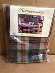 Red Green Christmas Plaid Tablecloth Oblong 102X60 Cotton Avon Home Fashions. Fixed Price $49.99.