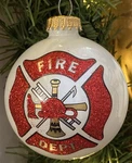 Fireman Department Christmas Ornament American Pride By Krebs New. Fixed Price $11.00.