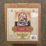 Grandeur Noel Musical Water Globe Collector Edition 1999 Santa Workshop.. Fixed Price $26.99.