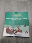 Minetom Christmas Star Waterfall String Lights. Fixed Price $15.99.