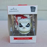 Hallmark Nightmare Before Christmas Jack Skellington Santa Claus Head Ornament. Fixed Price $5.99.