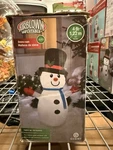 Gemmy Snowman Top Hat Airblown Inflatable Led 4 Ft Tall 3660709 Indoor Outdoor. Fixed Price $35.00.