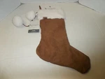 Nwt Koolaburra By Ugg Faux Suede Holiday Christmas Stocking Oeko-tex Gift Tag. Fixed Price $20.99.