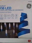 Ge Staybright 150 Icicle Light String Holiday Christmas Blue Led White Wire. Fixed Price $23.99.