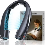Portable Ne Fan With Led Book Light, 6-20 Hrs Long Battery,. Fixed Price $25.99.