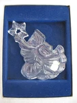 Mikasa Crystal Cherub Star Clear Christmas Ornament Joyous Collection SN092/566. Fixed Price $6.99.