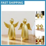 Resin Cherub Statues - Elegant Gold Angel Figurines For Any Space. Fixed Price $20.69.