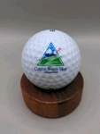 Christmas Mountain Village Logo Golf Ball Pinnacle Collector Display Resort. Fixed Price $8.49.