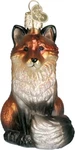 Fox Blown Glass Ornament By Old World Christmas--gift Boxed. Fixed Price $19.99.