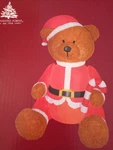 Enchanted Forest Gemmy Air Blown Inflatable Light-up Christmas Teddy Bear 4 1/2'. Fixed Price $69.99.
