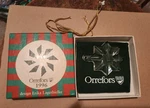 Orrefors Annual Christmas Ornament Glass 1996 In Box. Fixed Price $21.99.