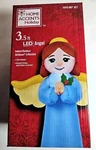 Home Accents 3.5 Ft Led Blue Angel Christmas Airblown Inflatable New. Fixed Price $15.99.