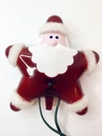 Santa Pathway Markers Lights Christmas Outdoor Decor 5 Pc Set Holiday Living Nib. Fixed Price $29.99.