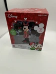 3.5' Gemmy Airblown Inflatable Christmas Disney Minnie Mouse W/ Present Open Box. Fixed Price $49.99.
