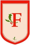 Evergreen Monogram Letter Estate Flag 28X44 Cream Red Holly Applique Christmas. Fixed Price $22.95.