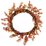 Northlight 14" Autumn Harvest Artificial Red Orange Fall Berry Wreath. Fixed Price $44.09.