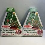 Melissa & Doug Countdown To Christmas Wooden Magnetic Advent Calendar Tree. Fixed Price $34.99.