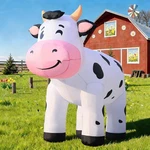 Domkom 6.5FT Cow Inflatables Christmas Spring, Farm Ranch Blow Up Animals. Fixed Price $74.22.