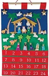 Nativity Fabric Advent Calendar (countdown To Christmas). Fixed Price $60.82.