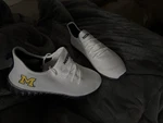 New Foco Michigan Wolverines Ncaa Running Shoe White With Team Logo Mens Size 11. Fixed Price $40.00.