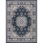Home Dynamix Lyndhurst Premium Traditional Bordered Medallion Blue Area Rug. Fixed Price $139.99.