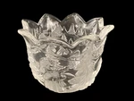 Mikasa Crystal Christmas Story Votive Candle Holder Made In Germany 1990S. Fixed Price $8.34.